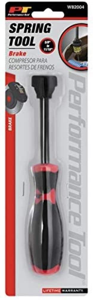 Performance Tool W82004 Bremsfeder Werkzeug - Heavy Duty Aus- und Montagewerkzeug für Bremsbacken Rückholfedern und Niederhalter Federn Performance Tool W82004 Bremsfeder Werkzeug - Heavy Duty Aus- und Montagewerkzeug für Bremsbacken Rückholfedern und Niederhalter Federn von PERFORMANCE TOOL