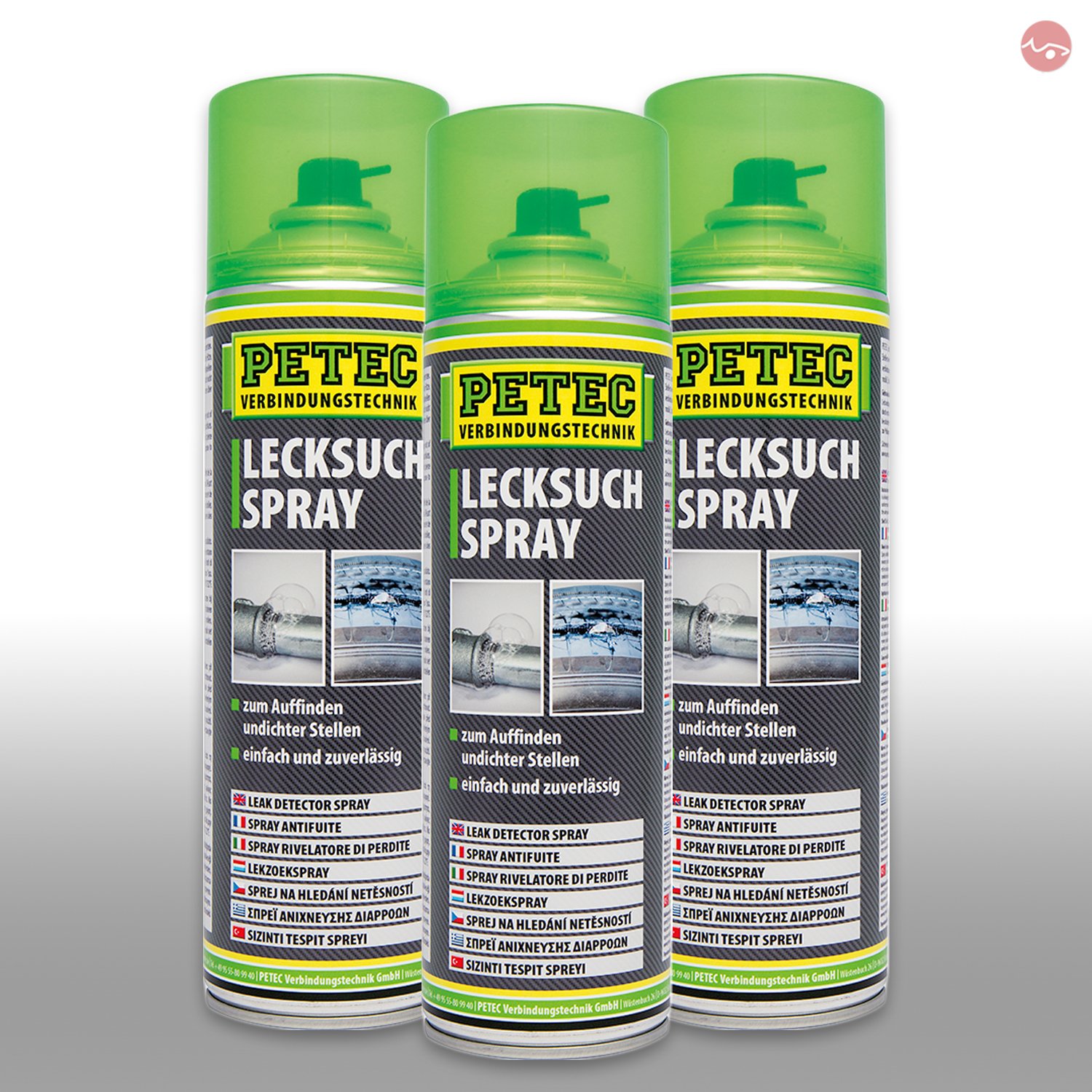 Petec_bundle 3X PETEC LECKSUCHSPRAY Lecksucher Spray Leckfinder 400 ML 70750 Petec_bundle 3X PETEC LECKSUCHSPRAY Lecksucher Spray Leckfinder 400 ML 70750 von Petec_bundle