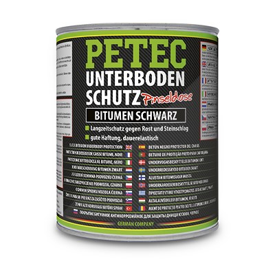 Petec 1 L Unterbodenschutz Bitumen schwarz [Hersteller-Nr. 73100] von PETEC