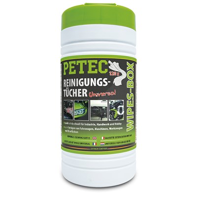Petec 120 Reinigungstücher - Wipes Box Petec 120 Reinigungstücher - Wipes Box von PETEC