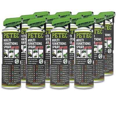 Petec 12x 500 ml Multifunktionsspray von PETEC