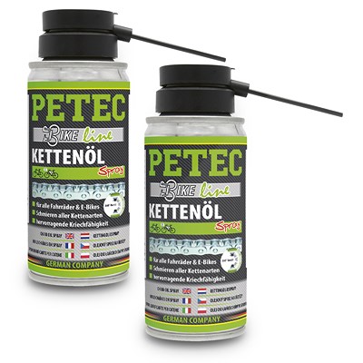Petec 2x 100 ml Kettenöl Bike Line [Hersteller-Nr. 70530] von PETEC
