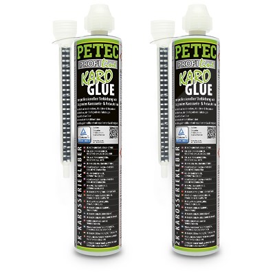 Petec 2x 195 ml Karo-Glue 2K-Karosseriekleber [Hersteller-Nr. 98195] von PETEC