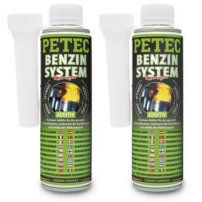 Petec 2x 300 ml Benzinsystemreiniger [Hersteller-Nr. 80750] von PETEC