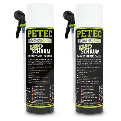 Petec 2x 400 ml 2K-Karosserieschaum [Hersteller-Nr. 98140] von PETEC