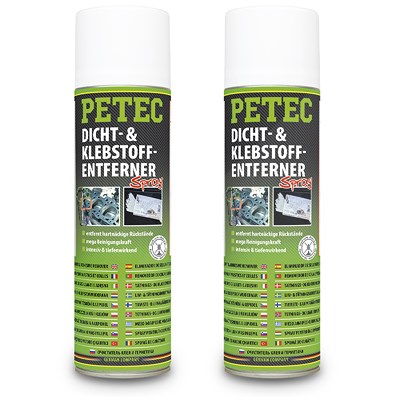 Petec 2x 500 ml Dicht- & Klebstoffentferner [Hersteller-Nr. 82150] von PETEC