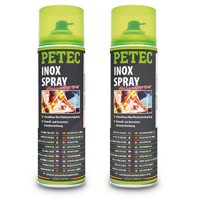 Petec 2x 500 ml INOX Spray [Hersteller-Nr. 70360] von PETEC