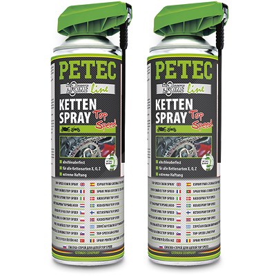 Petec 2x 500 ml Kettenspray von PETEC