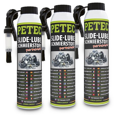 3x 200 ml SLIDE-LUBE Schmierstoff Permanent 94430 von PETEC