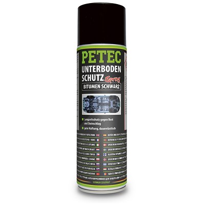 Petec 500 ml Unterbodenschutz Bitumen schwarz [Hersteller-Nr. 73150] von PETEC