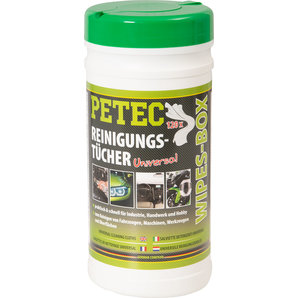 PETEC Reinigungstücher universal Wipes-Box, 120 Stück Petec von Petec