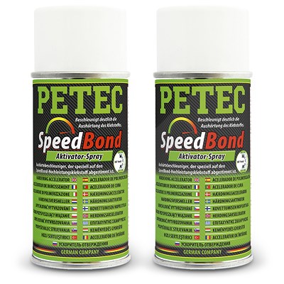 Petec 2x 150 ml Speedbond Aktivator-Spray von PETEC