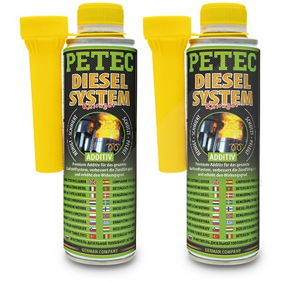 Petec 2x 300 ml Dieselsystemreiniger [Hersteller-Nr. 80650] von PETEC