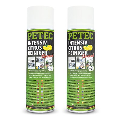 Petec 2x 500 ml Intensiv-Citrusreiniger Spray von PETEC