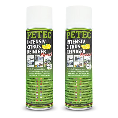 Petec 2x 500 ml Intensiv-Citrusreiniger Spray von PETEC