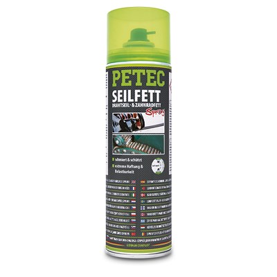 Petec 500 ml Seilfett, Drahtseil- & Zahnradfett Spray Petec 500 ml Seilfett, Drahtseil- & Zahnradfett Spray von PETEC