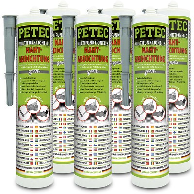 Petec 6x 310ml Multifunktionelle Nahtabdichtung [Hersteller-Nr. 94131] von PETEC