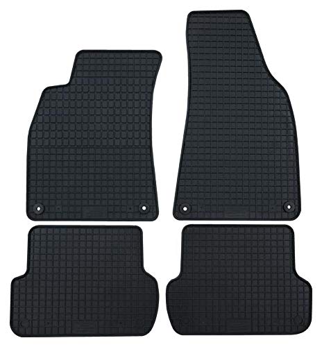 PETEX Gummimatten passend für Tiguan Allspace ab 11/2017 vorne und 1. Sitzreihe schwarz 4-teilig von PETEX