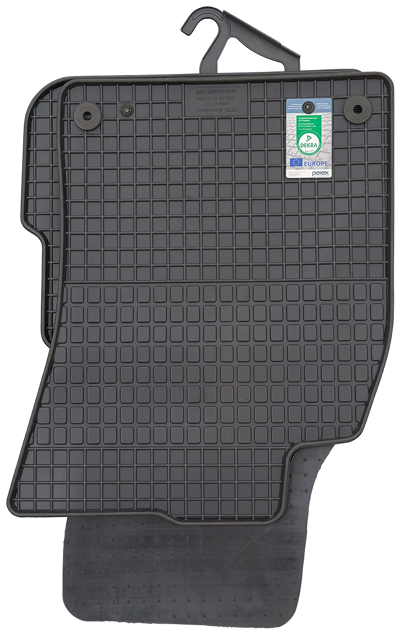 PETEX Gummimatten passend für A6 ab 03/2006-03/2011 / A6 Avant ab 03/2006-08/2011 Fußmatten schwarz 4-teilig PETEX Gummimatten passend für A6 ab 03/2006-03/2011 / A6 Avant ab 03/2006-08/2011 Fußmatten schwarz 4-teilig von PETEX