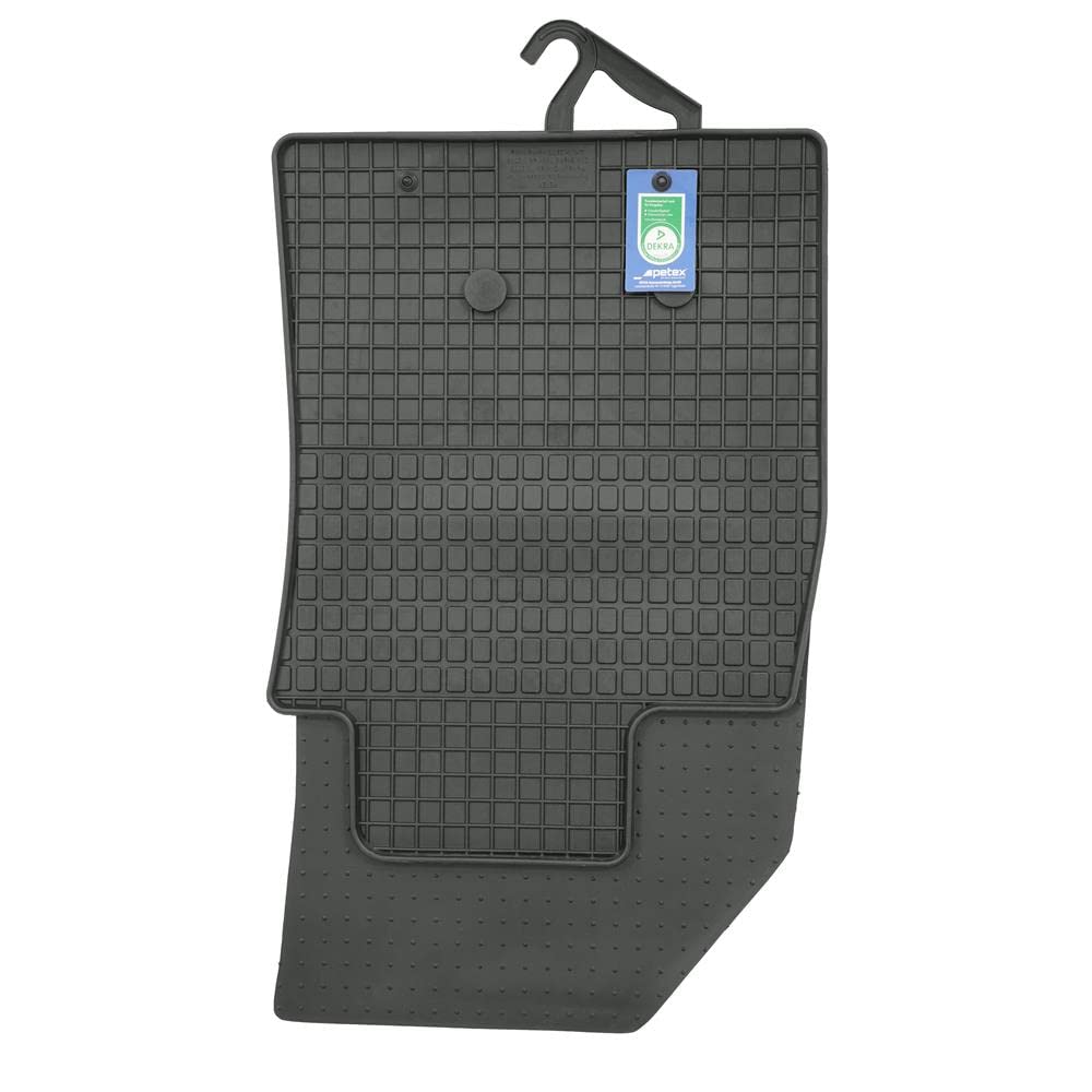 PETEX Gummimatten passend für Clio ab 10/2005-10/2012 / Clio Grand Tour ab 01/2008-03/2013 / Clio Collection ab 2013 Fußmatten schwarz 4-teilig PETEX Gummimatten passend für Clio ab 10/2005-10/2012 / Clio Grand Tour ab 01/2008-03/2013 / Clio Collection ab 2013 Fußmatten schwarz 4-teilig von PETEX