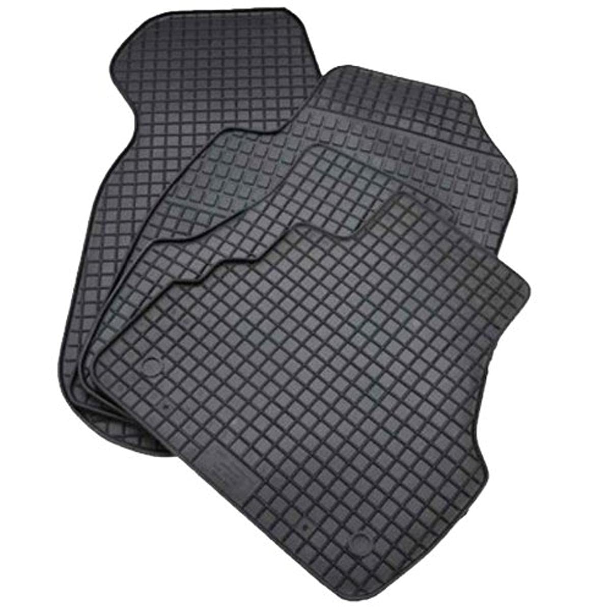 PETEX Gummimatten passend für B-Max ab 10/2012 Fußmatten schwarz 4-teilig Passform von PETEX