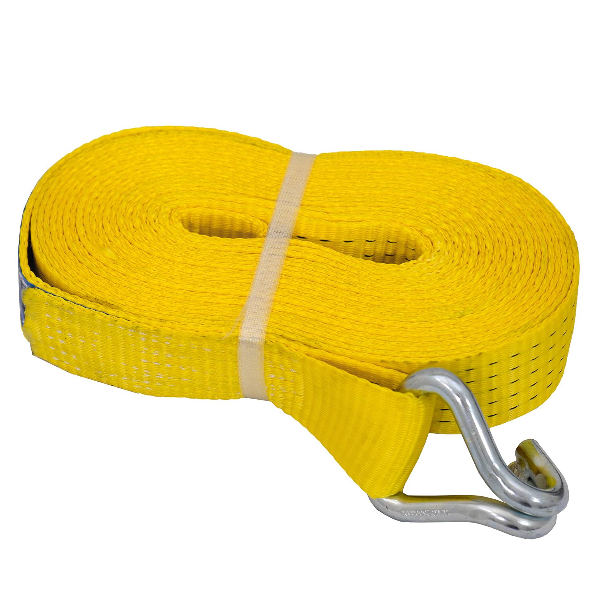 PETEX 43193619 Spanngurt ohne Ratsche 1-Teilig, 9, 6 M, 50 mm, 2500/5000 Dan, Doppelspitzhaken, Gelb PETEX 43193619 Spanngurt ohne Ratsche 1-Teilig, 9, 6 M, 50 mm, 2500/5000 Dan, Doppelspitzhaken, Gelb von PETEX