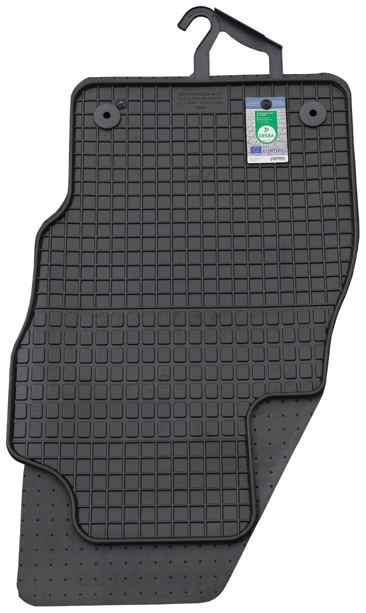 PETEX Gummimatten passend für Corsa E ab 12/2014-10/2019 Fußmatten schwarz 4-teilig von PETEX