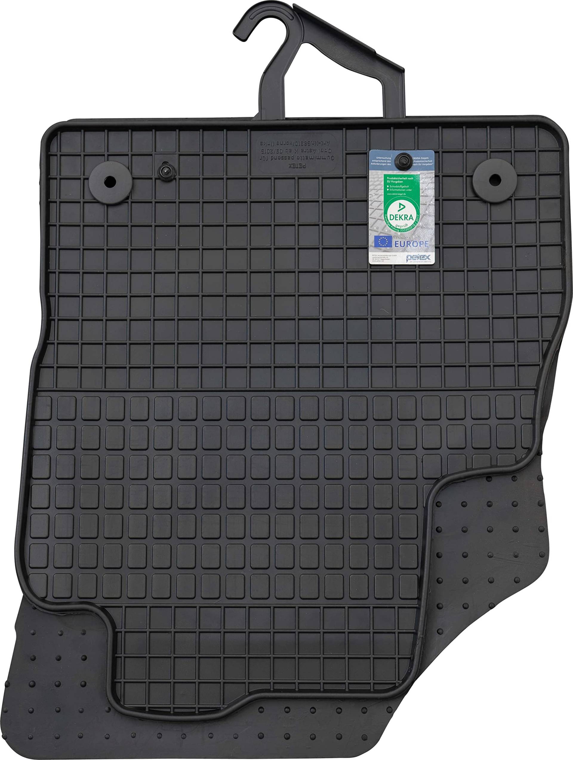 PETEX Gummimatten passend für Astra K ab 09/2015 / Astra K Sports Tourer ab 04/2016 Fußmatten schwarz 4-teilig PETEX Gummimatten passend für Astra K ab 09/2015 / Astra K Sports Tourer ab 04/2016 Fußmatten schwarz 4-teilig von PETEX