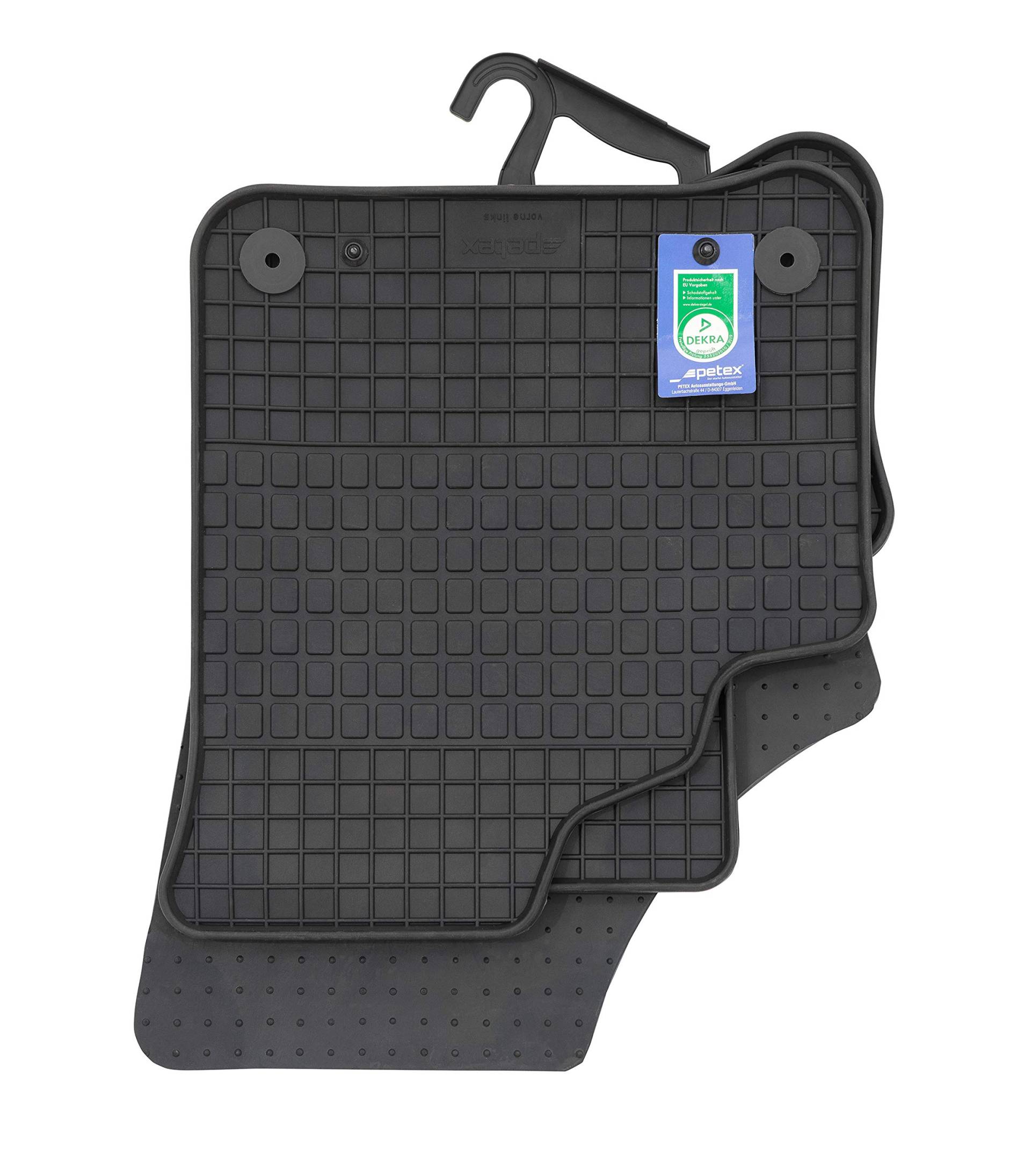 PETEX Gummimatten passend für e-Up ab 09/2019 schwarz 4-teilig PETEX Gummimatten passend für e-Up ab 09/2019 schwarz 4-teilig von PETEX