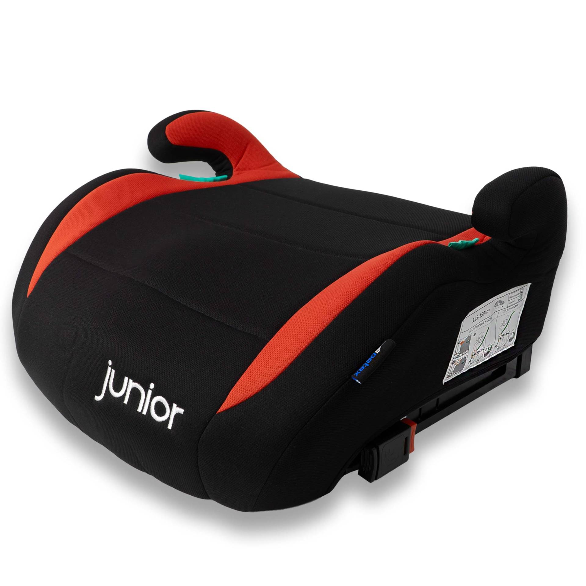 PETEX Auto-Kindersitzerhöhung mit Isofix - Max Plus, i-Size ECE R129, ca. 7 bis 12 Jahre, für Körpergröße von 125 bis 150 cm, Sitzerhöhung, rot PETEX Auto-Kindersitzerhöhung mit Isofix - Max Plus, i-Size ECE R129, ca. 7 bis 12 Jahre, für Körpergröße von 125 bis 150 cm, Sitzerhöhung, rot von PETEX
