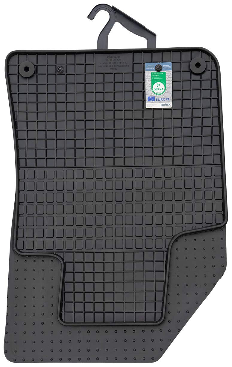 PETEX Gummimatten passend für 308 ab 09/2013 / 308 SW ab 05/2014 Fußmatten schwarz 4-teilig PETEX Gummimatten passend für 308 ab 09/2013 / 308 SW ab 05/2014 Fußmatten schwarz 4-teilig von PETEX