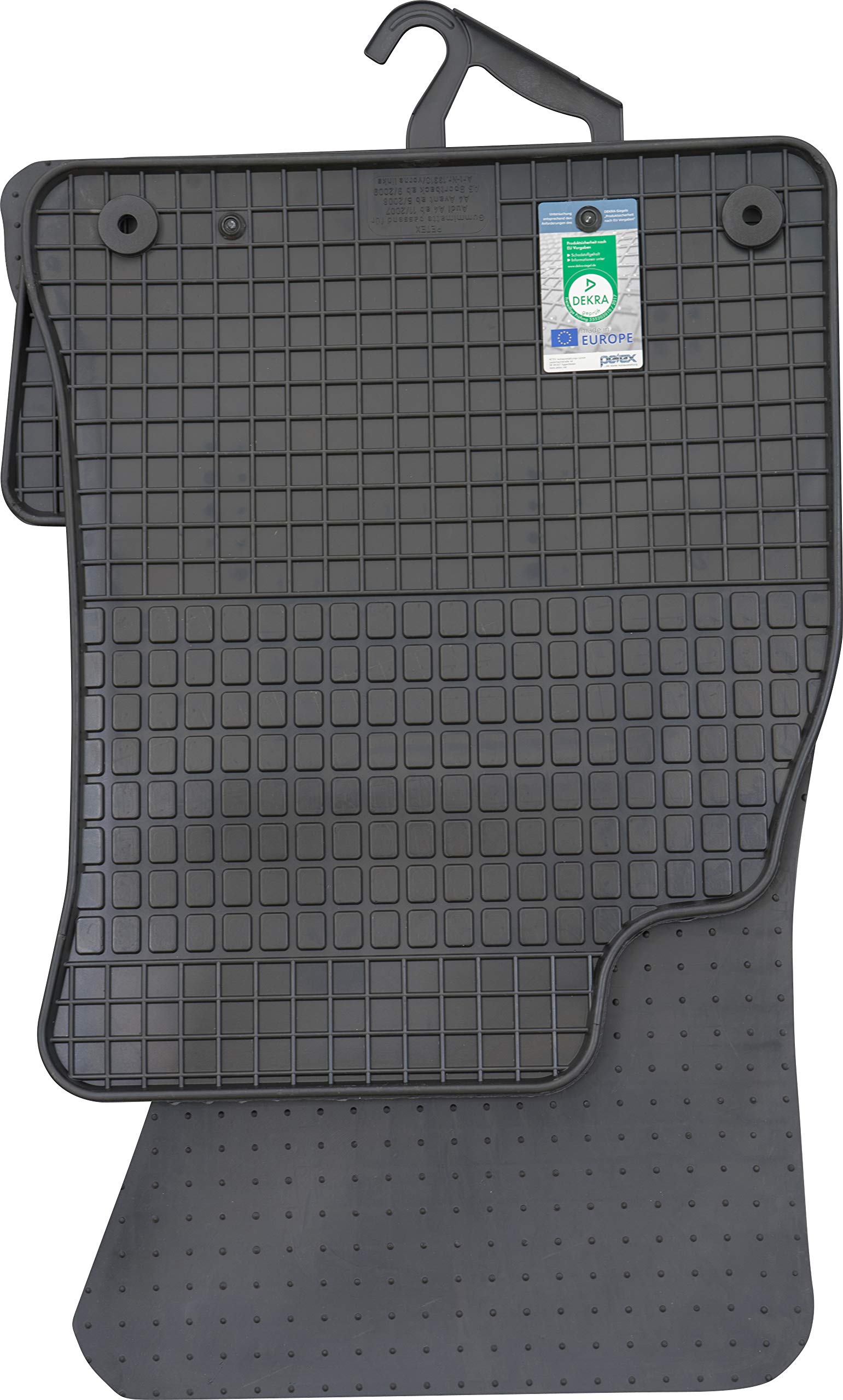 PETEX Gummimatten passend für A4 ab 11/2007-09/2015 / A4 Avant ab 05/2008-09/2015 / A4 Allroad ab 2009-05/2016 / A5 Sportback ab 09/2009-12/2016 Fußmatten schwarz 4-teilig PETEX Gummimatten passend für A4 ab 11/2007-09/2015 / A4 Avant ab 05/2008-09/2015 / A4 Allroad ab 2009-05/2016 / A5 Sportback ab 09/2009-12/2016 Fußmatten schwarz 4-teilig von PETEX