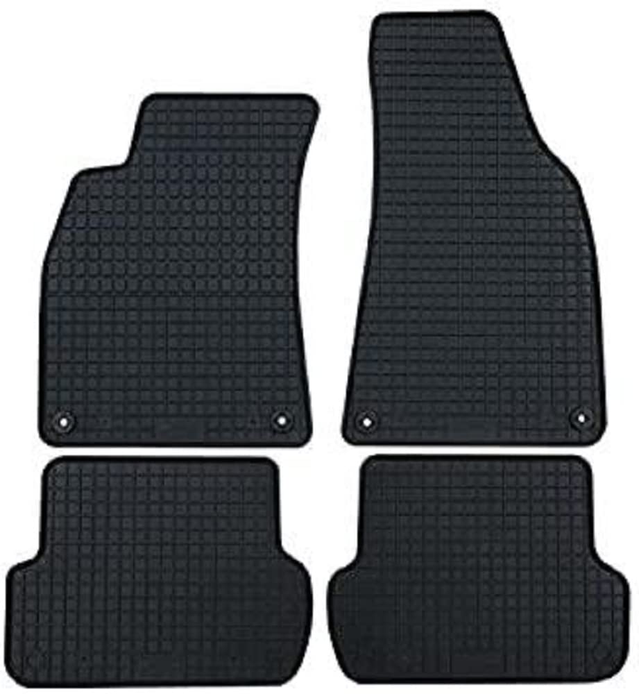 PETEX Gummimatten passend für Aygo ab 07/2014 Fußmatten schwarz 4-teilig von PETEX