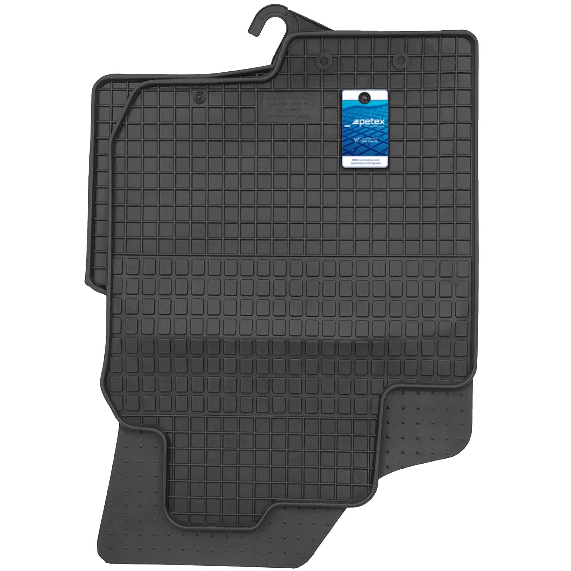 PETEX Gummimatten passend für Cee'd ab 02/2007-04/2012 / Pro Cee'd ab 01/2008-03/2013 Fußmatten schwarz 4-teilig PETEX Gummimatten passend für Cee'd ab 02/2007-04/2012 / Pro Cee'd ab 01/2008-03/2013 Fußmatten schwarz 4-teilig von PETEX