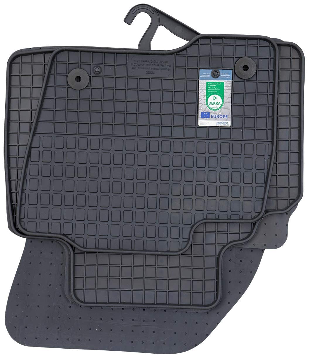 PETEX Gummimatten passend für Galaxy / S-Max ab 09/2015 Fußmatten schwarz 4-teilig PETEX Gummimatten passend für Galaxy / S-Max ab 09/2015 Fußmatten schwarz 4-teilig von PETEX