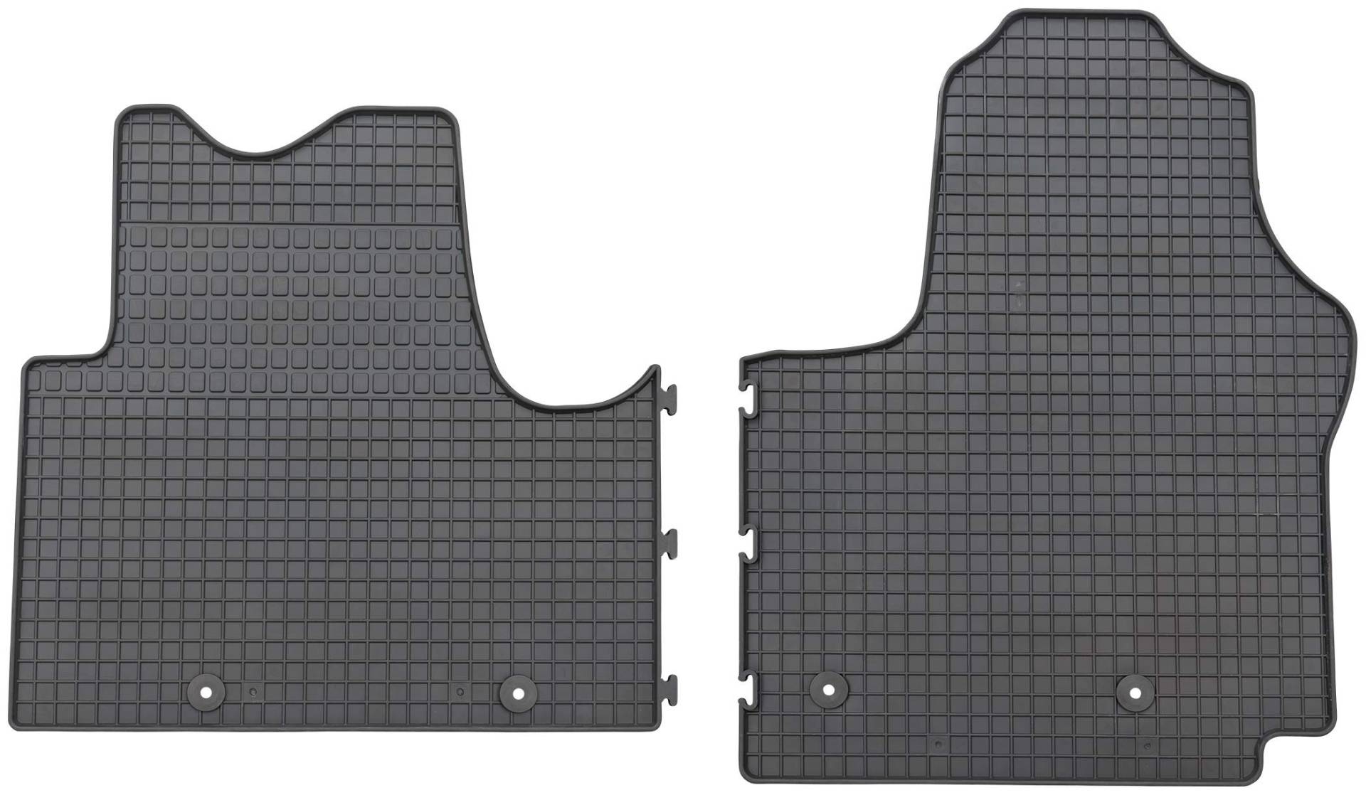 PETEX Gummimatten passend für NV 300 ab 11/2016 3-Sitzer vorne Fußmatten schwarz 2-teilig PETEX Gummimatten passend für NV 300 ab 11/2016 3-Sitzer vorne Fußmatten schwarz 2-teilig von PETEX