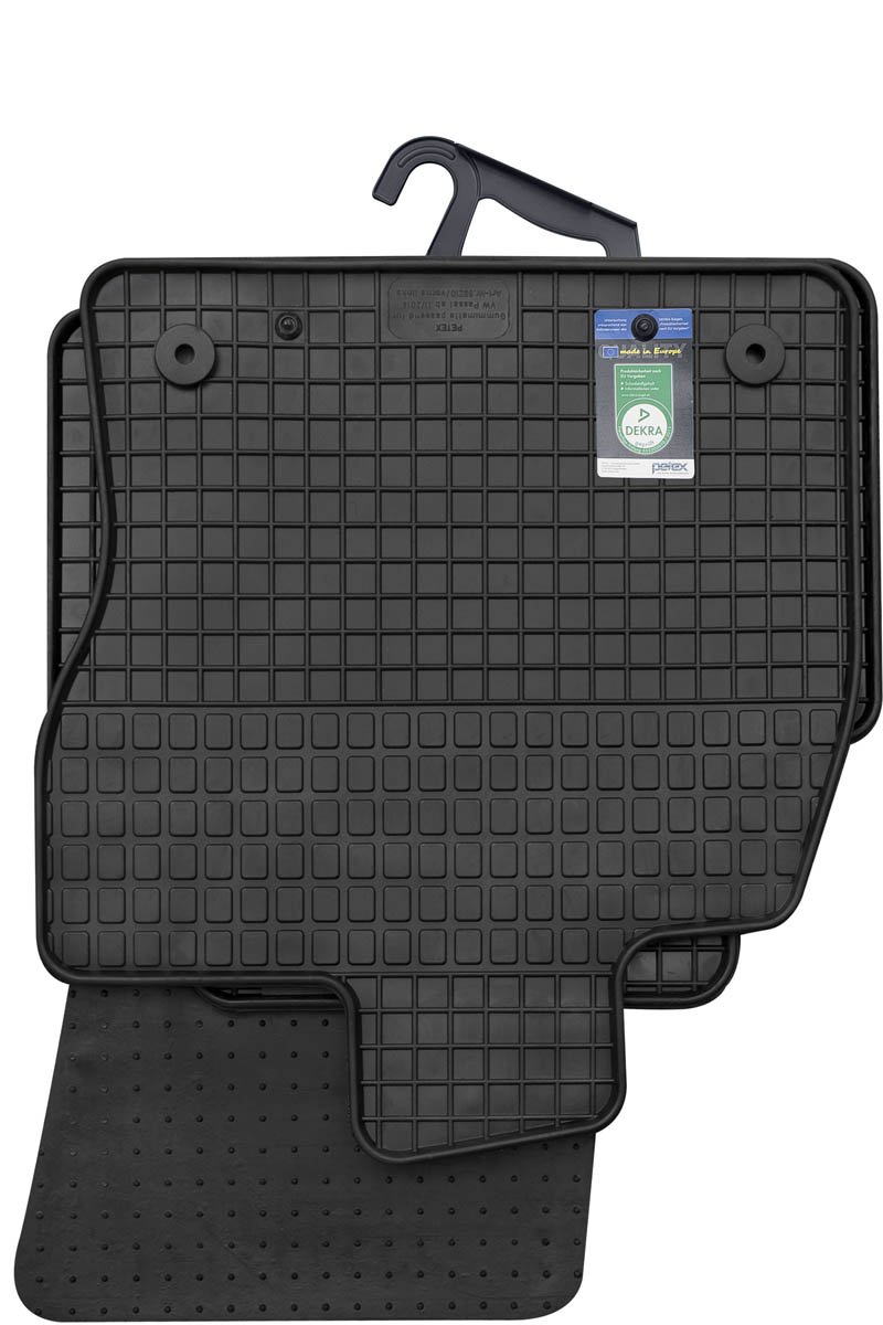 PETEX Gummimatten passend für Passat ab 11/2014 / Passat GTE Variant ab 11/2014 Fußmatten schwarz 4-teilig PETEX Gummimatten passend für Passat ab 11/2014 / Passat GTE Variant ab 11/2014 Fußmatten schwarz 4-teilig von PETEX