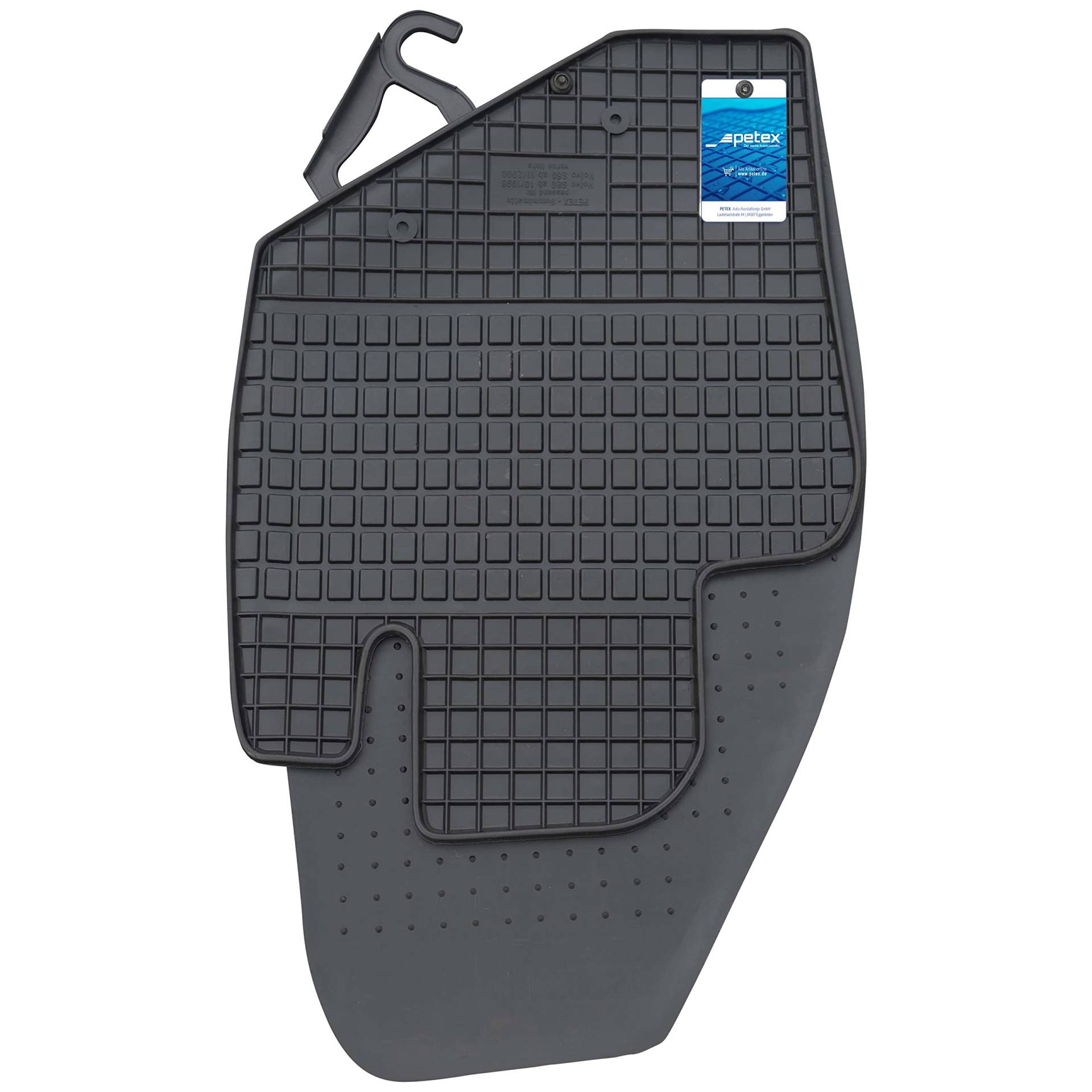 PETEX Gummimatten passend für S80 / S60 / V70 ab 02/2000-09/2007 Fußmatten schwarz 4-teilig PETEX Gummimatten passend für S80 / S60 / V70 ab 02/2000-09/2007 Fußmatten schwarz 4-teilig von PETEX