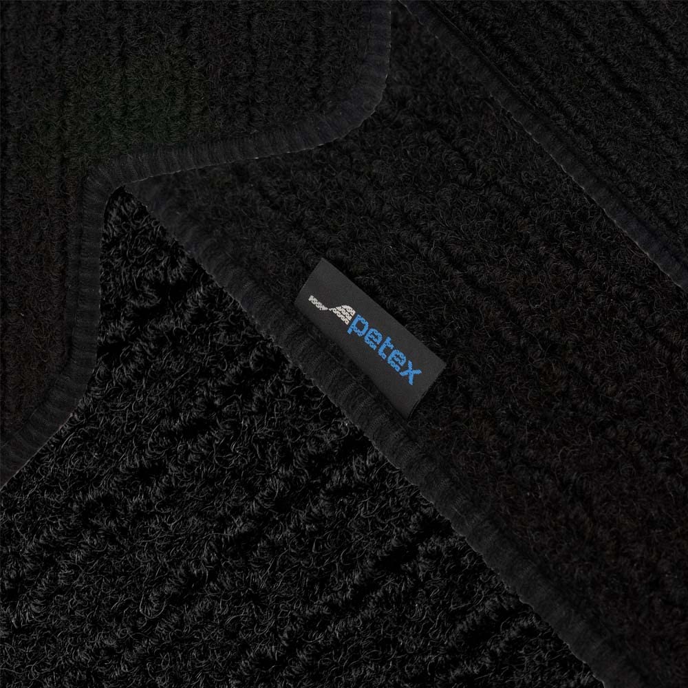PETEX Jona Autoteppich Premium Passform hinten schwarz 2-teilig von PETEX
