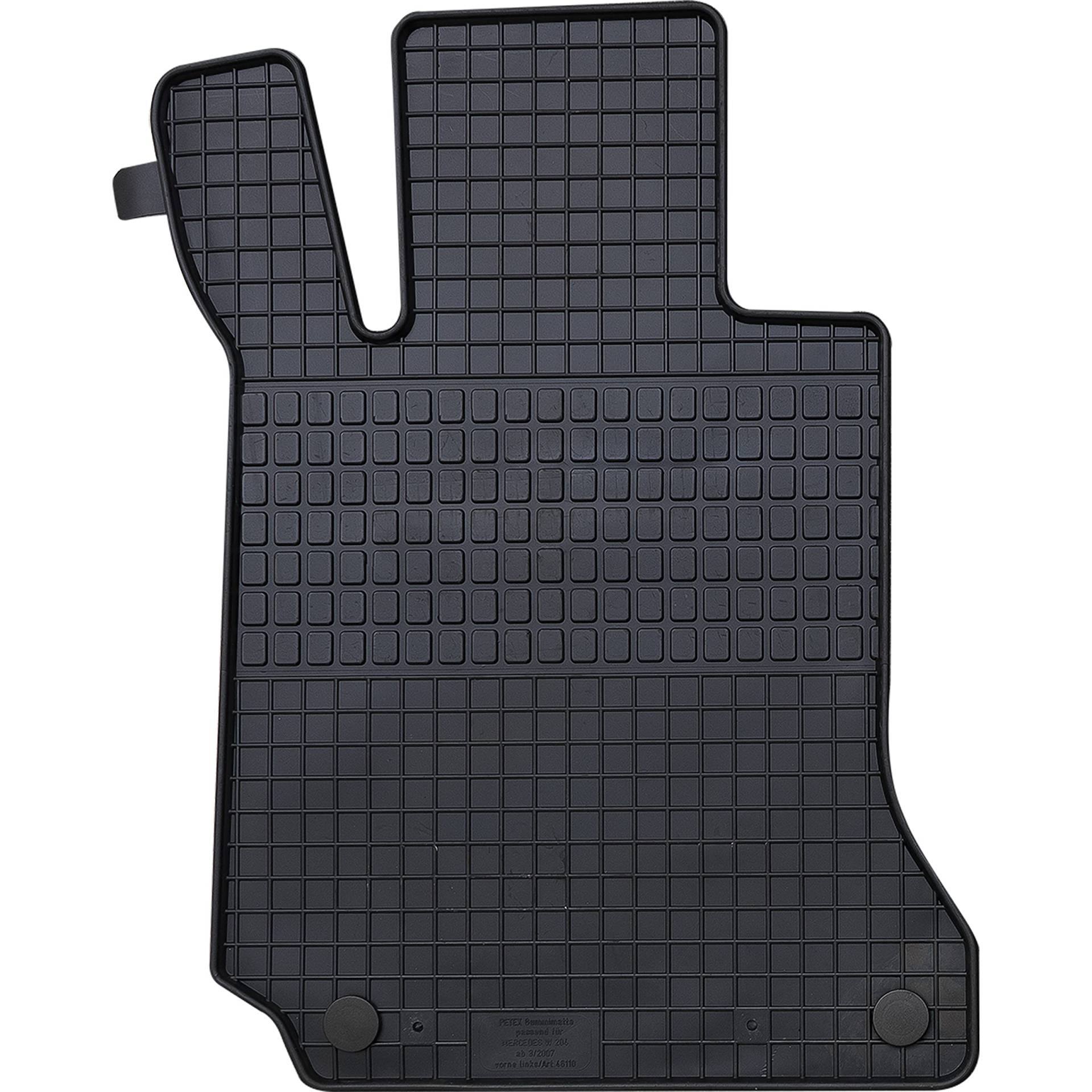 PETEX Passform Fahrer Gummimatte Premium 1-TLG schwarz PETEX Passform Fahrer Gummimatte Premium 1-TLG schwarz von PETEX