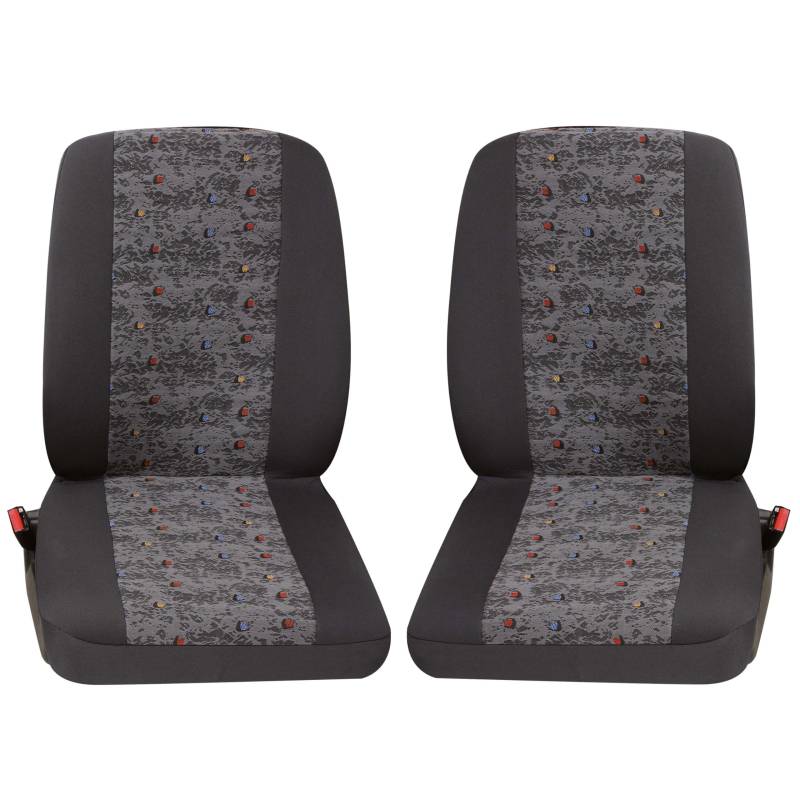 Petex Sitzbezug Universal Eco Class Profi 3 grau bestehend aus Zwei Einzelsitzen 2-teilig von PETEX