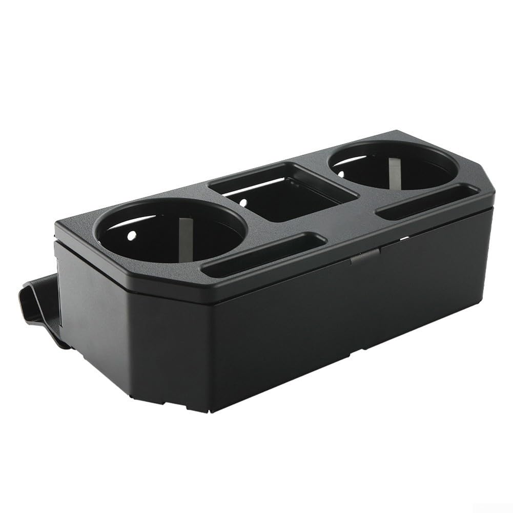 Offroad Getränkehalter für UTV, kompatibel mit RZR und CanAm, Schnellklemmmontage und Zubehörtaschen (schwarz) von PETSTIBLE
