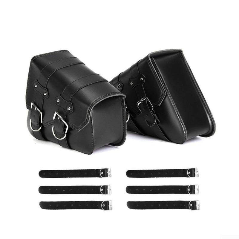 PETSTIBLE PU Leder Outdoor Aufbewahrungstasche Set für XL883 1200 Motorräder Zuverlässiges und stilvolles Zubehör von PETSTIBLE