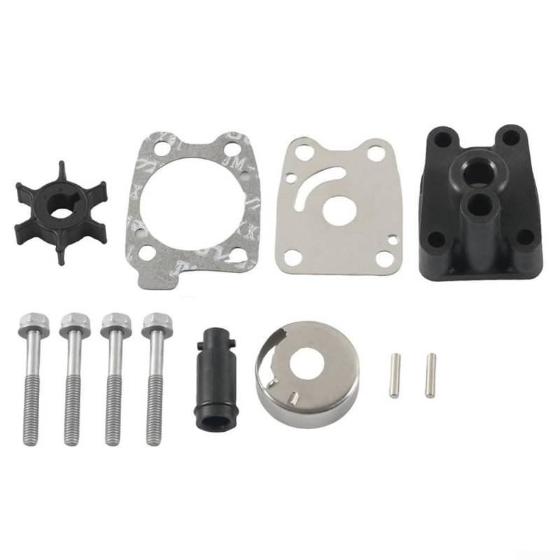 Umfassendes Wasserpumpen-Reparaturset für Yamaha F4B F5A Außenbordmotoren, ersetzt OEM 6EEW007801, ab 2010 von PETSTIBLE