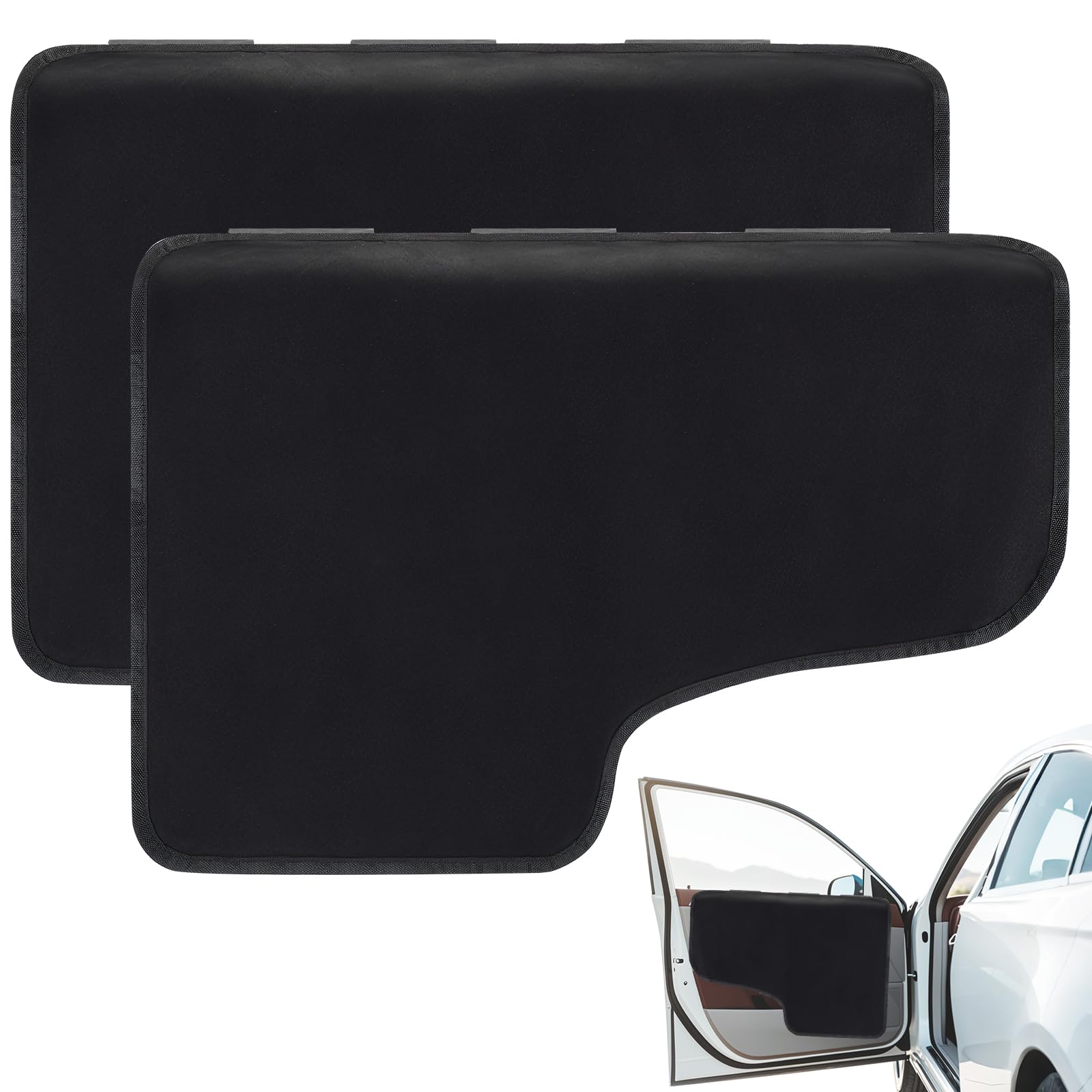 PETTOM 2 Stück Autotürabdeckung Hund Kratzschutz Autotür Schutz Haustier Wasserdicht Nylon Schwarz für die meisten Automodelle PETTOM 2 Stück Autotürabdeckung Hund Kratzschutz Autotür Schutz Haustier Wasserdicht Nylon Schwarz für die meisten Automodelle von PETTOM