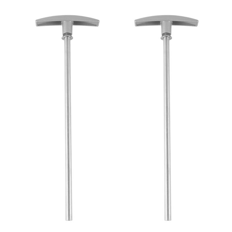 PEUTIER 2stk RV-Abflussventil-Verlängerungsrohr mit Griff, 22,86cm Lang TX9HPB RV-Abflussventil-Verlängerungsrohr-Kit RV-Wassertankventilgriffersatz für die Meisten Modelle von PEUTIER