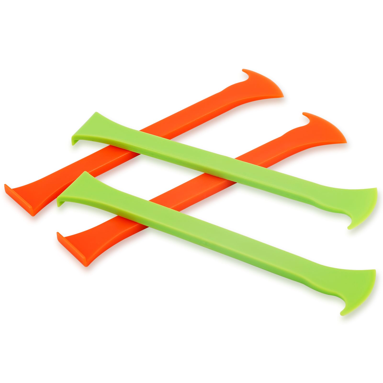4St Vinyl Wrap Werkzeug Set, Auto Wrapping Werkzeuge Fenster Tönungsfolien Werkzeug Set PPF Wrap Werkzeug Set Einachsiges Vinyl Wrap Werkzeug für Auto Wrapping (Grün, Orange) von PEUTIER