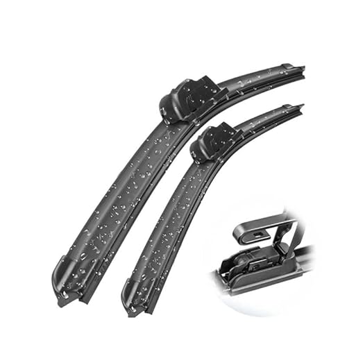 Scheibenwischer Wischer LHD Vordere Wischerblätter Windschutzscheiben Windschutzscheibe Frontfenster 22 "+16" Kompatibel for Ford kompatibel for Fusion (Europa-Modell) 2002-2012 von PEVAVFZMMY