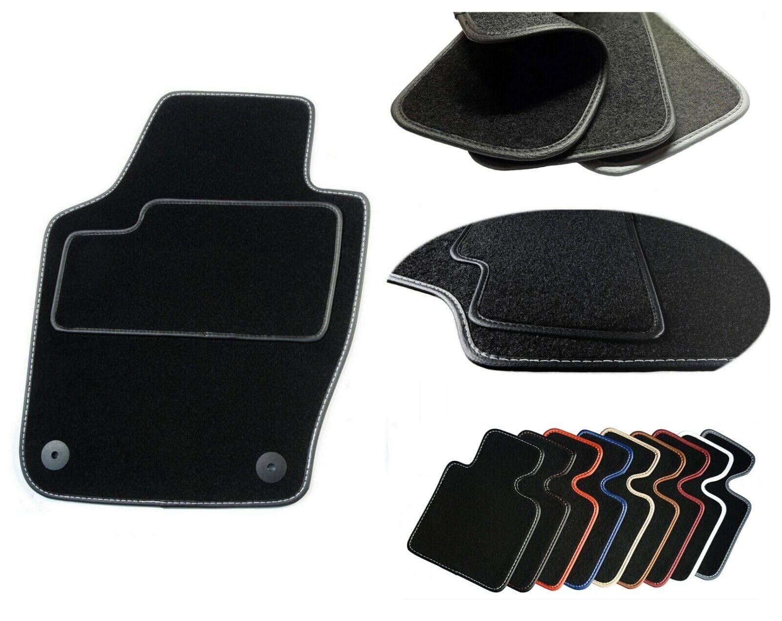 Velours Classic Fahrer Fußmatte passend für Skoda Fabia III PFI Car Styling Velours Classic Fahrer Fußmatte passend für Skoda Fabia III PFI Car Styling von PFI Car Styling