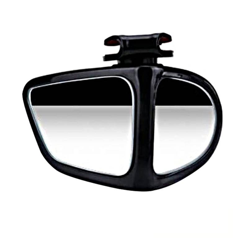 PGLVLZFGFN 1/2 stücke 360 rotation einstellbar auto blind fleck spiegel weitwinkel konvex rückseite spiegelansicht vorderen hinteren rad auto zubehör Autospiegel und Abdeckungen(Left) von PGLVLZFGFN